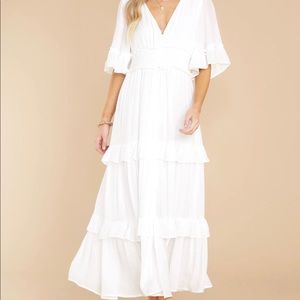 White Maxi Dress from Red Dress Boutique